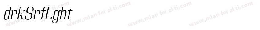 Adirek Serif Light字体转换
